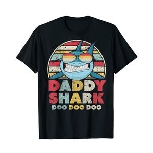 "Daddy Shark Doo Doo Doo" Baby Shark Tee | L